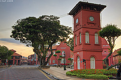 Le clocher d’une église de Malacca