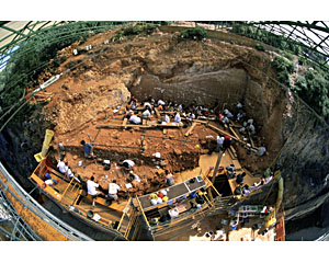 Chantier de fouilles à Atapuerca, Gran Dolina
