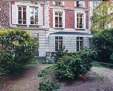 Vue du jardin extérieur