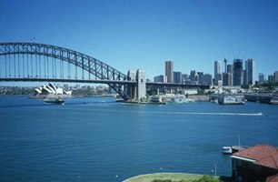 Le Harbour bridge à Sydney