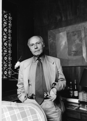 René de Obaldia par Louis Monier