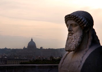 Vue sur Rome à partir de la Villa Médicis
