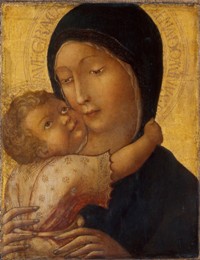 Liberale da VERONA  - Vierge à l’Enfant, vers 1470. , Musée Lindenau, Altenbourg