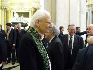 L’architecte Roger Taillibert membre de l’Insitut, Coupole de l’Institut de France, 3 juin 2009