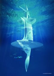 Seaorbiter, plateforme de recherche innovante dérivante, Jacques Rougerie architecte