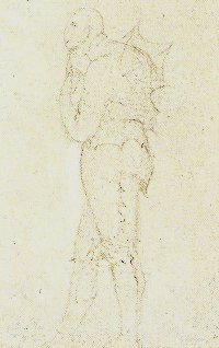 Fabtôme de puce, en pied, vers 1819-1825