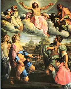 Le Christ en gloire, 1597-1598