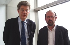 Damien Le Guay et Yves Krumenacker (de gauche à droite)