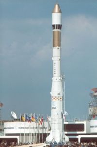 Fusée  Ariane 1 Europe Premier lancement : 24 décembre 1979, Kourou