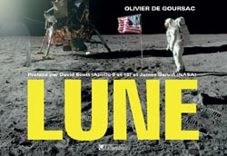 Images de la Lune créés avec la NASA et tirées du livre "LUNE"