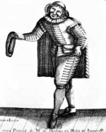 Sganarelle ou le Cocu imaginaire de Molière ; gravure de Simonin