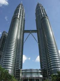 Les tours Petronas à Kuala Lumpur