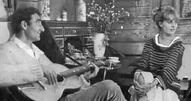 Serge Rezvani et sa femme Danièle dans les années 1970