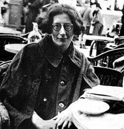 Simone Weil, 1909-1943