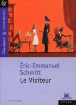 La couverture de la pièce de théâtre à succès Le visiteur d’Eric-Emmanuel Schmitt