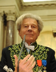 Dominique Fernandez de l’Académie française, 3 décembre 2009, Coupole de l’Institut de France