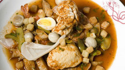 Tête de veau en tortue