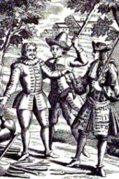 Les Fourberies de Scapin de Molière, gravure de l’édition de 1719