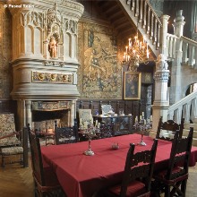 Le salon Renaissance. Il aurait inspiré Jean Cocteau pour son film La belle et la bête