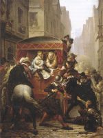 L’assassinat d’Henri IV, rue de la Ferronnerie à Paris