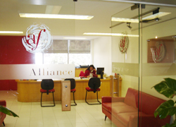 Accueil de l’Alliance française à Rio centre