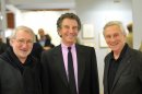 Philippe Piguet, Jack Lang, Vladimir Velickovic, vernissage salon du dessin contemporain, 24 mars 2010