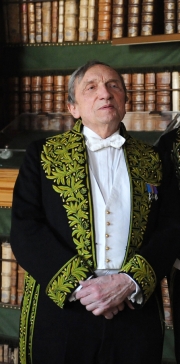 Gérard Lanvin, membre de l’Académie des beaux-arts, mars 2010, Bibliothèque de l’Institut de France