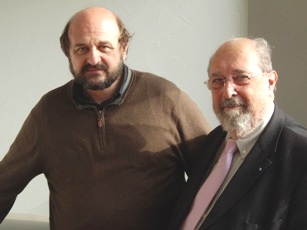 Hervé Le Treut et Michel Petit (de gauche à droite)