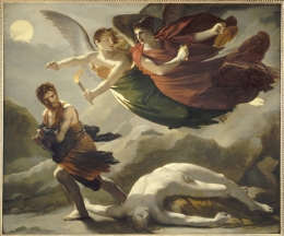 Pierre-Paul Prud’hon  La justice et la vengeance divine poursuivant le crime  , 1815-1818 Huile sur toile, 164x198 cm Saint-Omer, musée de l’hôtel Sandelin
