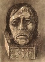 Odilon Redon  Après le supplice , 1877 Fusain, 45x32,5 cm, New York, Collection particulière, Courtesy Sayn-Wittgenstein Fine Art Inc.