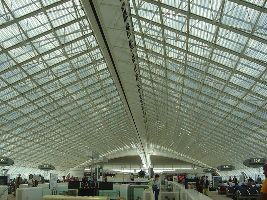 Un terminal de l’aéroport de Roissy