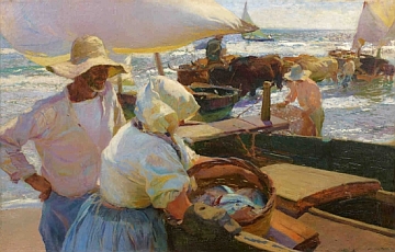 Joaquin Sorrolla y Bastida (1863-1923) Soleil du matin, 1901 Huile sur toile, 81 x 128 cm Collection Pérez Simón, Mexico © Fundación JAPS © Studio Sébert photographes 20 mai 2010