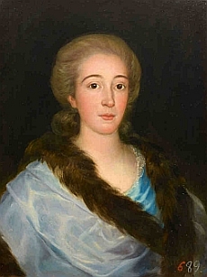 Francisco de Goya y Lucientes (1746-1828), Doña Maria Teresa de Vallabriga y Rozas 1783, huile sur panneau de bois, 66,7 x 50,5