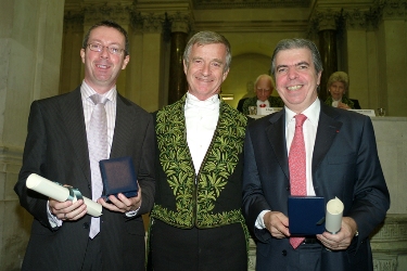 José Esteban, Yves Agid et Bruno Dubois