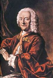 Georg Philipp Telemann (1681 - 1767) d’après une peinture disparue de Ludwig Michael Schneider (1750)