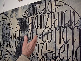 Jean Cortot, exposition : Jean Cortot, une lecture de Dante, mai 2010