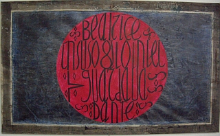 Tableau de Jean Cortot, exposition : Jean Cortot, une lecture de Dante, mai 2010