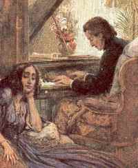 George Sand écoutant Chopin