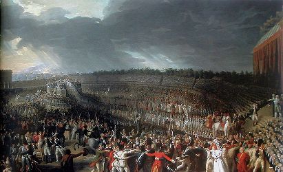 La Fête de la Fédération (par Charles Thévenin, 1764-1836)