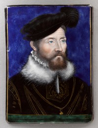 Léonard Limosin (actif entre 1533 et 1577) Antoine de Bourbon, roi de Navarre (1518-1562), père du roi Henri IV