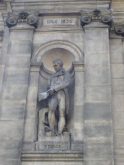 Statue de Firmin Didot à l’Hôtel de Ville de Paris