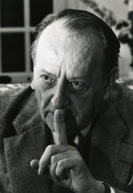 André Malraux en 1974, à Verrières-le-Buisson.