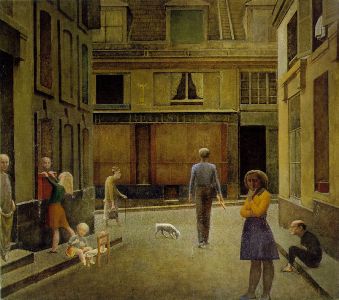 Le passage du Commerce Saint-André (1952-1954) par Balthus
