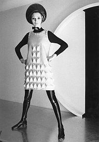 Modèle de Pierre Cardin, 1968