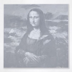 Les funérailles de Mona Lisa, Yan Pei-Ming