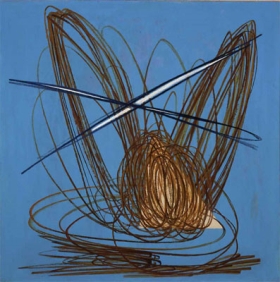Hans Hartung (1904 - 1989), Sans titre, 1947.