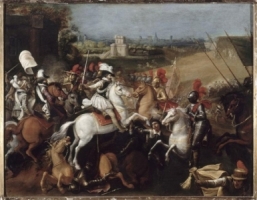 Henri IV à la bataille d’Arques (21 septembre 1589).