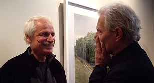 Yann Arthus-Bertrand et Jacques Rougerie, le 22 octobre 2010, Institut de France