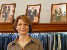 Nicole Laurent, brodeuse chez Alain Stark