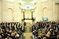 Séance publique annuelle de l’Académie des beaux-arts, Institut de France, 17 novembre 2010